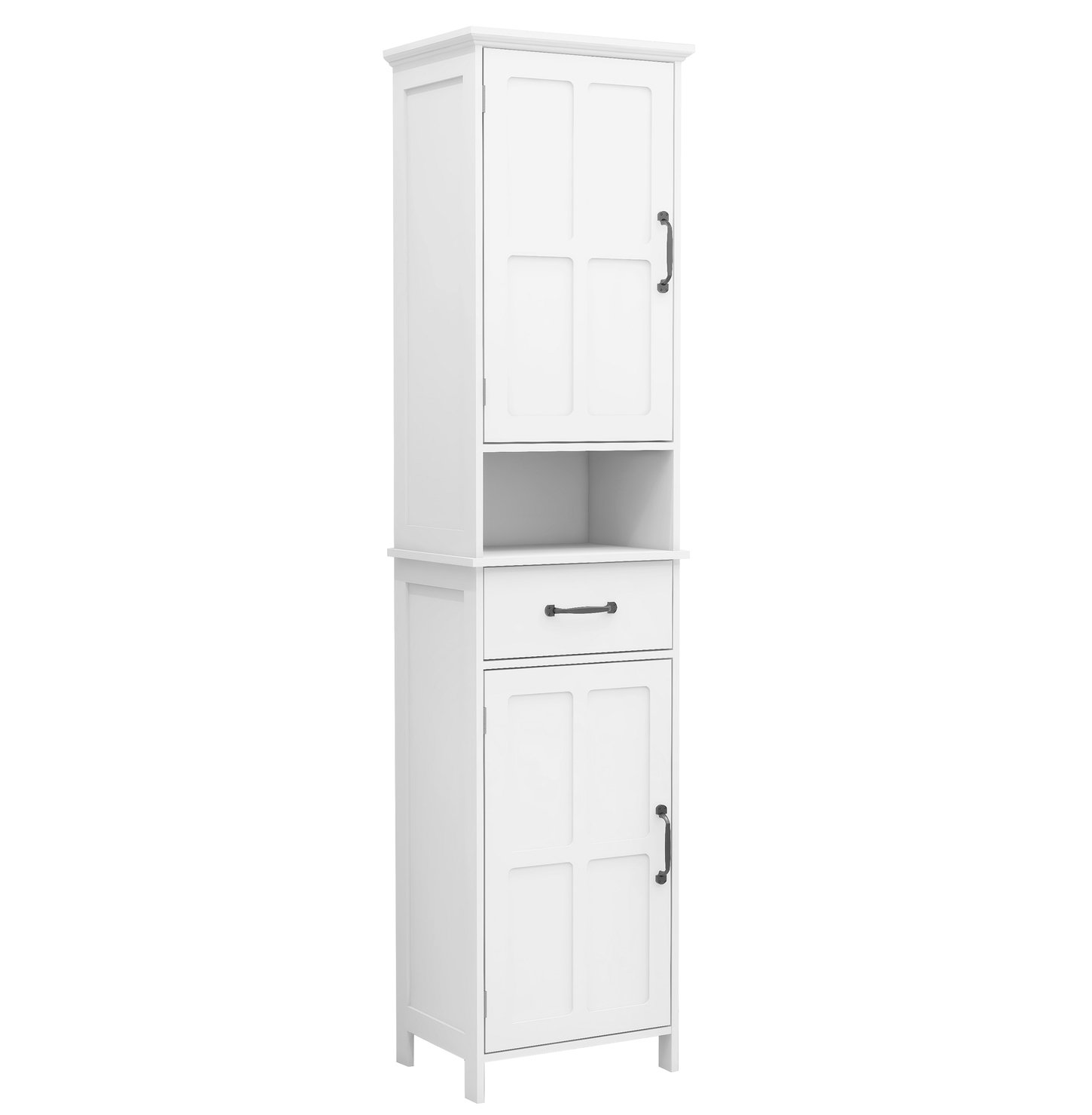 Wildon Home Donti Freestanding Linen Cabinet Bathroom Storage Cabinet